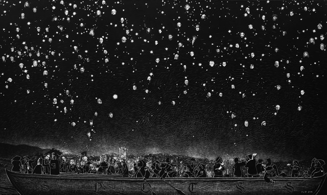 Purwanto, ‘Starry Night Over the Sea Side’, 2014, Ode to Art