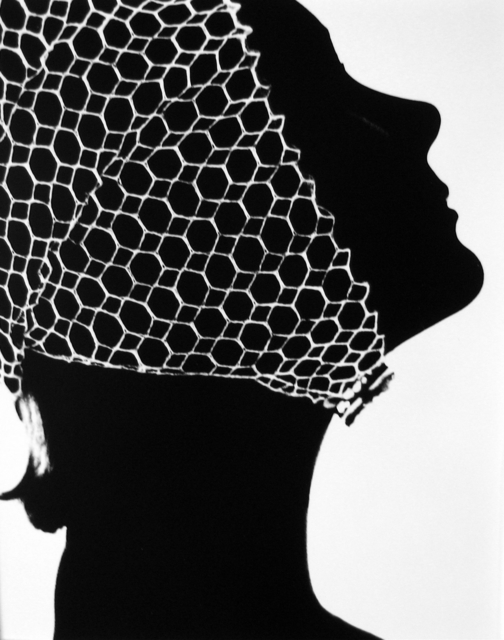 Lillian Bassman, ‘Mesh Cap, California’, ca. 1950, Photography, Gelatin silver print, Peter Fetterman Gallery
