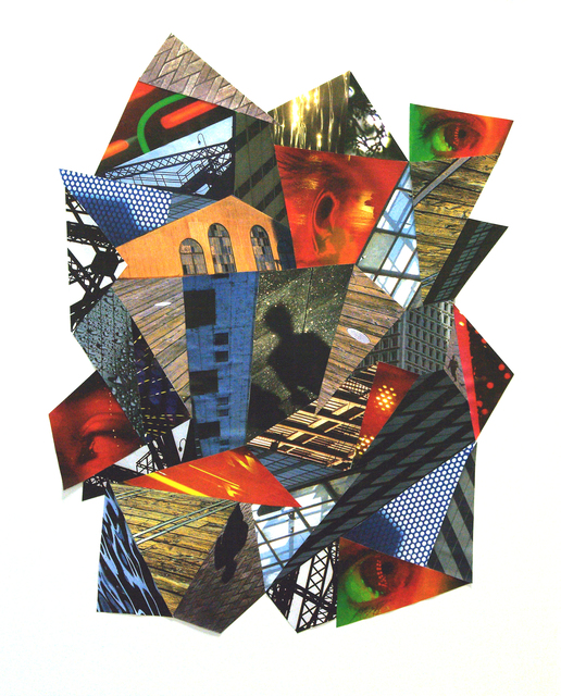 Paul Clipson, ‘Color Film Landscape Collage’, 2017, Other, Mixed Media Paper/Print Collage, San Francisco Cinematheque Benefit Auction
