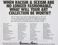 When Racism and Sexism Are No Longer Fashionable, What Will Your Art Collection Be Worth?