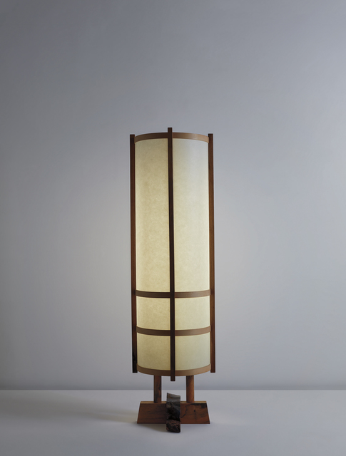 George Nakashima | “Kent Hall” floor lamp (1971) | Artsy