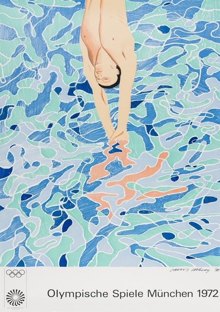 David Hockney, ‘A poster for Olympische Spiele München’, 1972, Forum Auctions