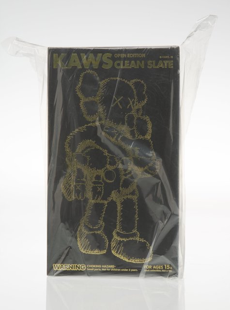 KAWS, ‘Clean Slate (Black)’, 2018, Sculpture, Painted cast vinyl, Heritage Auctions