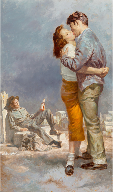 James Avati, ‘Tragic Ground, Paperback Cover, 1958’, 1958, The Illustrated Gallery