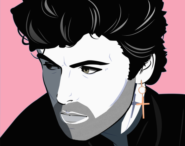 Agent X, ‘George Michael’, 2018, Addicted Art Gallery