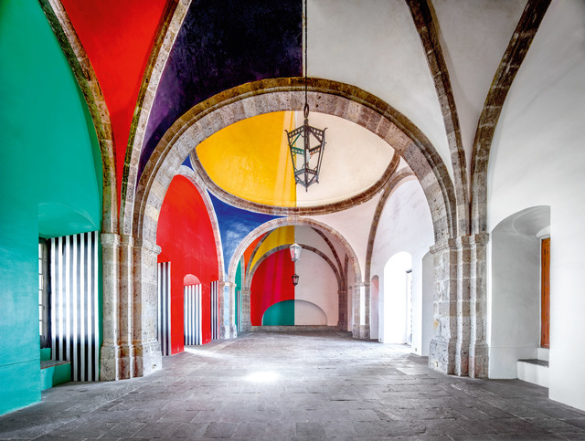 Candida Höfer, ‘Hospicio Cabañas Capilla Tolsá from Daniel Buren work in situ Guadalajara I ’, 2015, Photography, C-Print, OMR