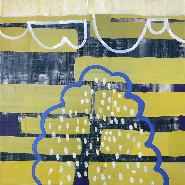 Amber George, ‘Inhabited’, 2020, Painting, Encaustic on wood panel, Susan Eley Fine Art