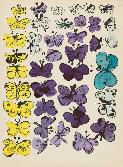 Andy Warhol, ‘HAPPY BUTTERFLY DAY’, circa 1955, Doyle