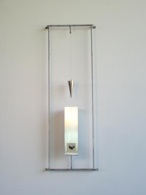Claudio Alvarez, ‘Prumo’, 2017, Sculpture, Stainless steel, aluminum and mirror, Luciana Caravello Arte Contemporânea