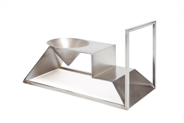 Ron Robertson-Swann, ‘Delphic Spring’, 2008, Sculpture, Sterling silver, Charles Nodrum Gallery