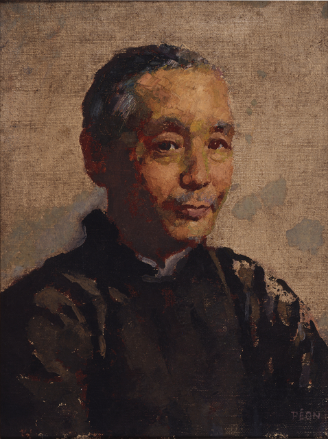 Xu Beihong, ‘Portrait of Ren Bonian’, 1928, Art Museum of the Chinese University of Hong Kong
