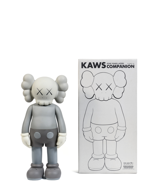 KAWS, ‘Five Years Later Companion (Gris)’, 2004, Sculpture, Painted cast vinyl, DIGARD AUCTION