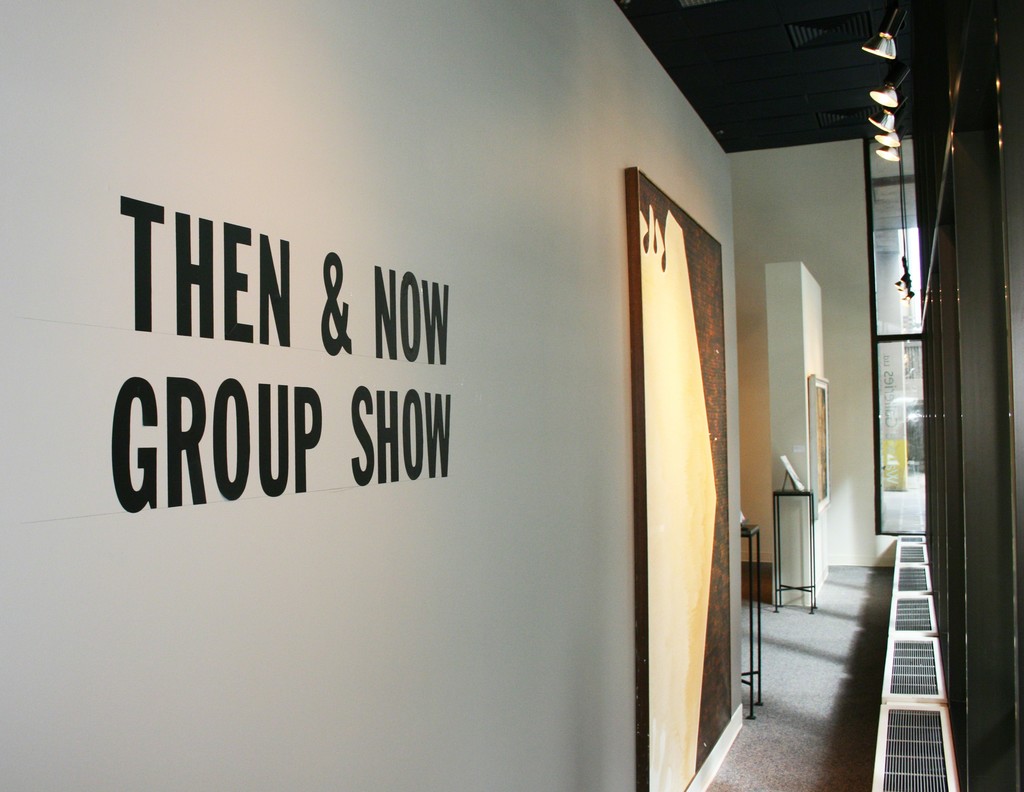 Then & Now Group Show 2017. (Artwork in shot by Harold Town) Then & Now Group Show 2017. (Artwork in shot by Harold Town)