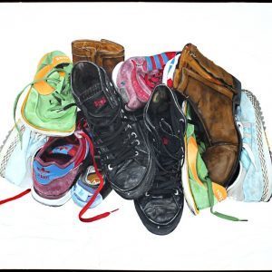 Lalo Cruces, ‘Old shoes ’, 2016, Kreislerart