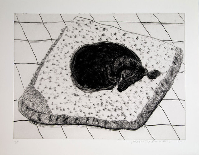 David Hockney, ‘Dog Etching No. 2’, 1998, Lyndsey Ingram