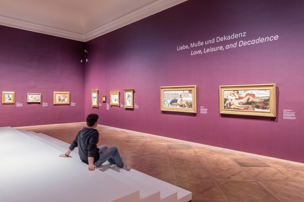 Exhibition view Lawrence Alma-Tadema – Decadence & Antiquity, Photo: © Belvedere, Vienna, 2017 Exhibition view Lawrence Alma-Tadema – Decadence & Antiquity, Photo: © Belvedere, Vienna, 2017