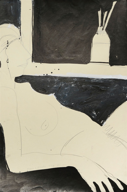 Joan Brown, ‘Figure and Brushes’, 1972, Anglim Gilbert Gallery