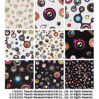 Takashi Murakami - 1. Jellyfish Eyes Cream; 2. Jellyfish Eyes - White1; 3. Jellyfish Eyes - White2; 4. Jellyfish Eyes - Wh...