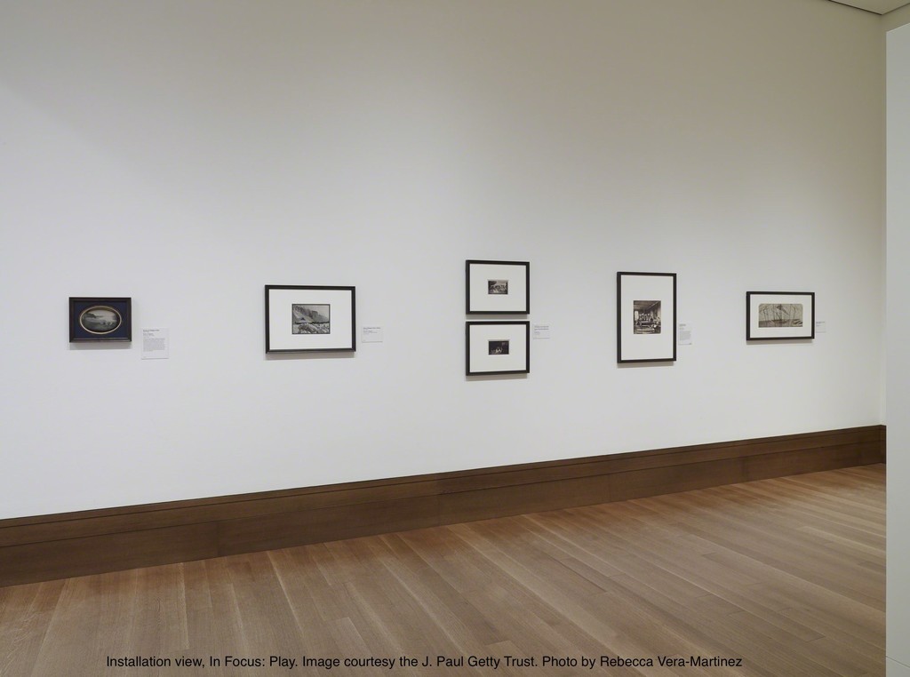 Installation view, In Focus: Play. Courtesy the J. Paul Getty Trust. Photo by Rebecca Vera-Martinez. Installation view, In Focus: Play. Courtesy the J. Paul Getty Trust. Photo by Rebecca Vera-Martinez.