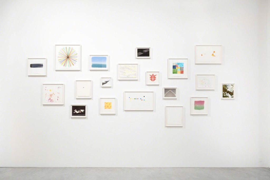 Pollen, 2017, Watercolour, Ink, pencil, colour pencil, marker, soft pastel,
gouache on paper, and archival inkjet prints, Overall dimensions
installed 151 x 361 cm Pollen, 2017, Watercolour, Ink, pencil, colour pencil, marker, soft pastel,
gouache on paper, and archival inkjet prints, Overall dimensions
installed 151 x 361 cm