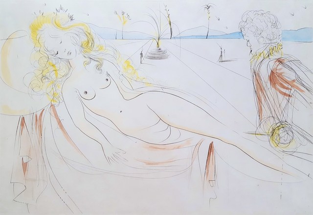 Salvador Dalí, ‘Venus et Le Joueur d'Orgue (Venus and the Organ-Player)’, 1971, Graves International Art