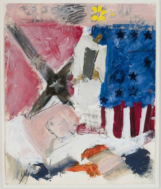 Larry Rivers, ‘Confederate Veteran Dying’, 1961, Paul Thiebaud Gallery