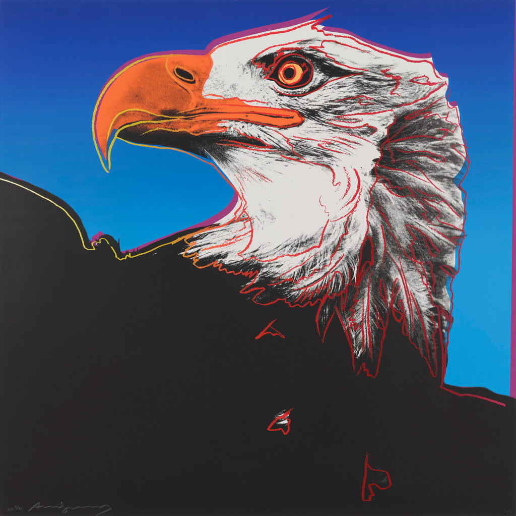 Andy Warhol - Bald Eagle, from Endangered Species (F. & S. 296)