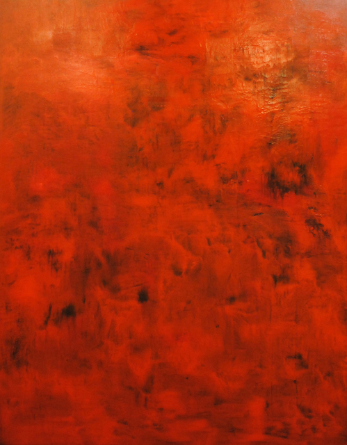MD Tokon, ‘Untitled Red’, 2015, Painting, Acrylic on Canvas, Isabella Garrucho Fine Art
