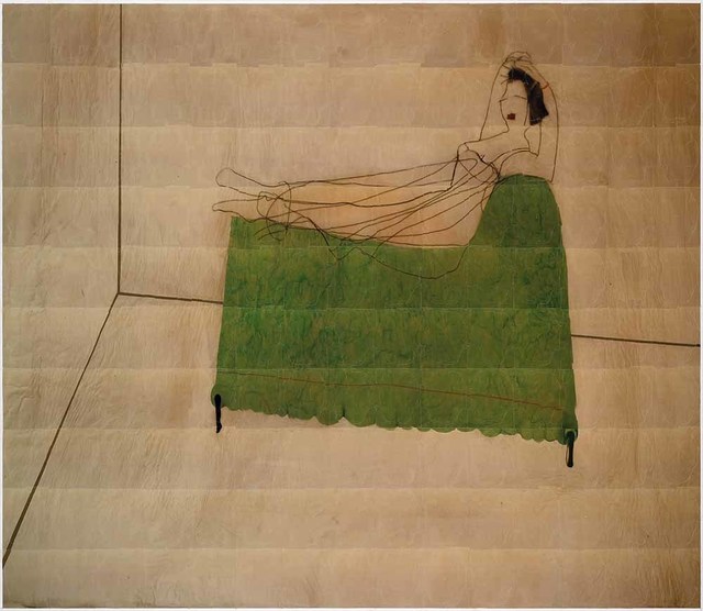Azade Köker, ‘On the Green Sofa’, 2017, Zilberman Gallery