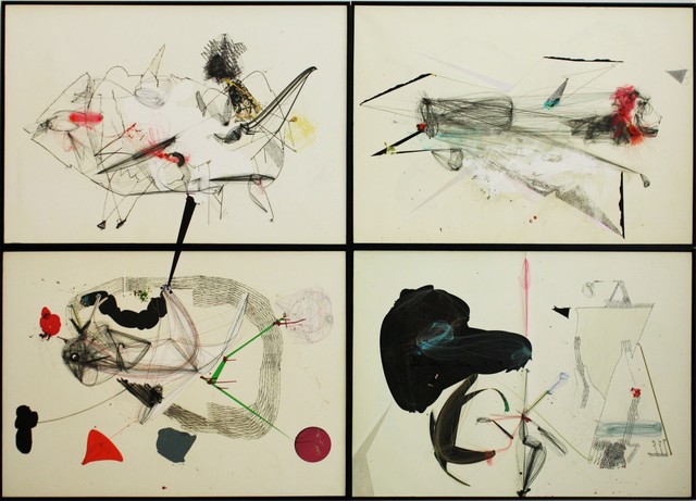 Aditya Pande, ‘Portrait of a Dog as a Young Artist’, 2015, Mixed Media, On paper, Aicon Gallery