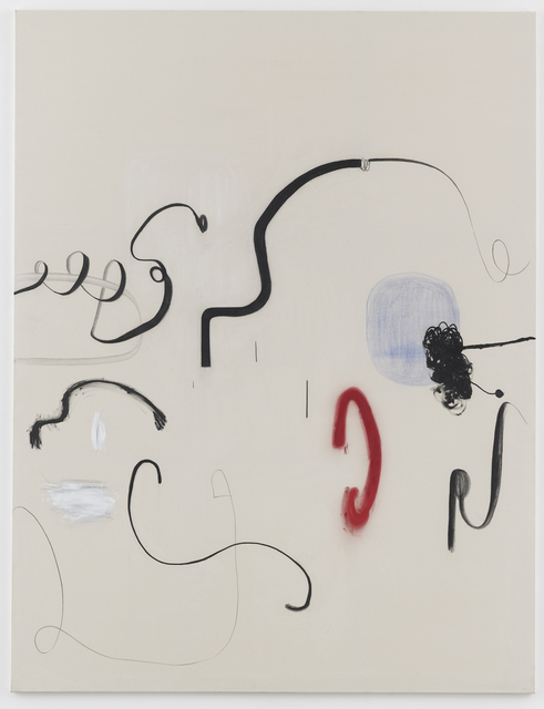 Christian Rosa, ‘Strategic Tragic’, 2015, Painting, Charcoal, oil paint and spray paint on canvas, OMR