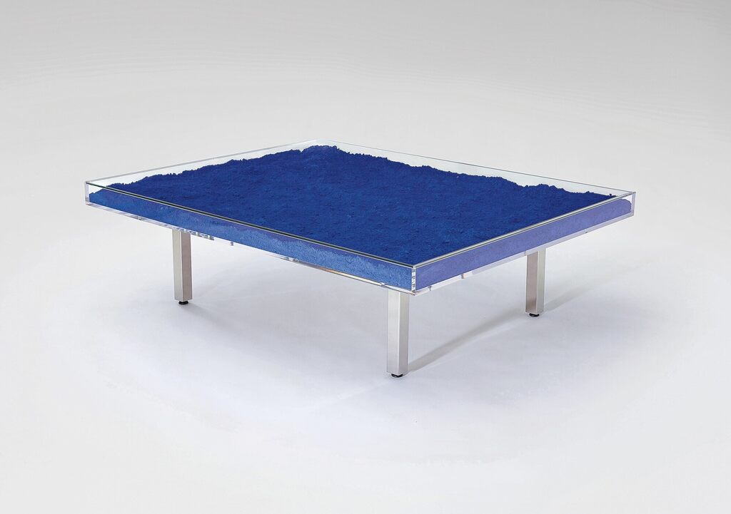 Yves Klein - Table Bleue KleinTM / Klein Blue