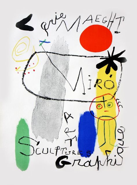Joan Miró, ‘Affiche d'Exposition Galerie Maeght’, 1950, Denis Bloch Fine Art
