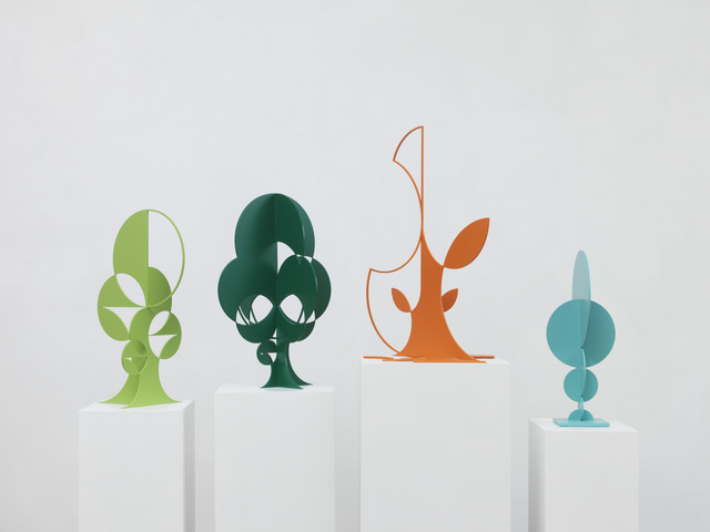 Knut Henrik Henriksen, ‘Spring, Summer, Autumn, Winter’, 2014, Sculpture, Steel, lacquer, Sommer & Kohl