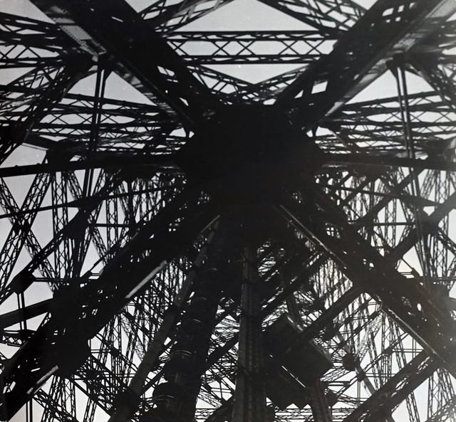 Lucien Hervé, ‘Eiffel Tower’, 1949, Photography, Vintage silver gelatin print, cropped to size by the artist, Michael Hoppen Gallery