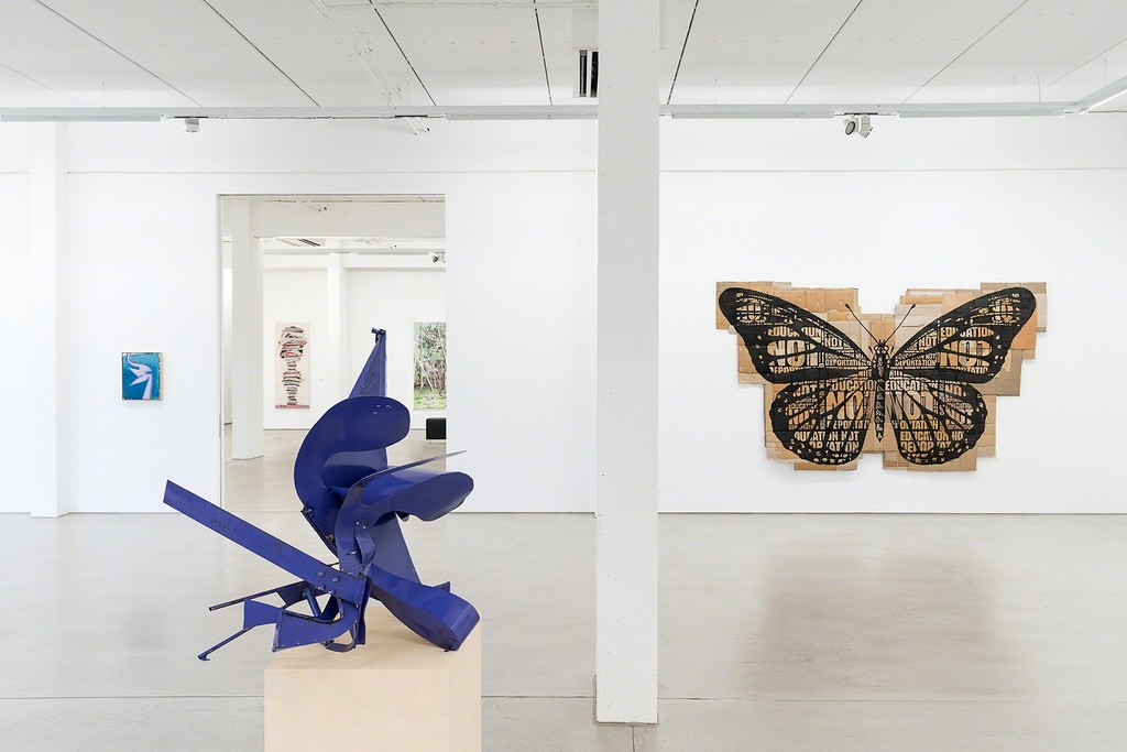 THE ART OF RECOLLECTING, G2 Kunsthalle Leipzig, 7 February - 21 May 2018, Installation view with art works by Daniel Richter, Thomas Kiesewetter & Andrea Bowers, photo: Dotgain.info © the artists & G2 Kunsthalle, Leipzig. THE ART OF RECOLLECTING, G2 Kunsthalle Leipzig, 7 February - 21 May 2018, Installation view with art works by Daniel Richter, Thomas Kiesewetter & Andrea Bowers, photo: Dotgain.info © the artists & G2 Kunsthalle, Leipzig.