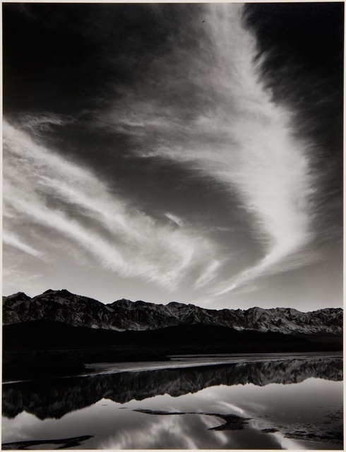 Ansel Adams, ‘Sierra Nevada, Winter Evening, from the Owens Valley’, 1962, Jackson Fine Art