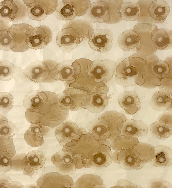 Zhang Yu 張羽, ‘Tea Feeding 上茶-20161017-27(5-1)’, 2016, Drawing, Collage or other Work on Paper, Tuo Tea, Water, xuan paper 重庆沱茶,水,宣纸, PIFO Gallery