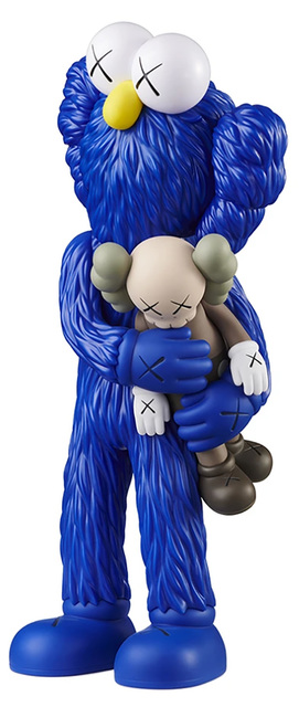 KAWS, ‘KAWS TAKE companion (blue)’, 2020, Sculpture, Painted Vinyl Cast Resin figure, Lot 180
