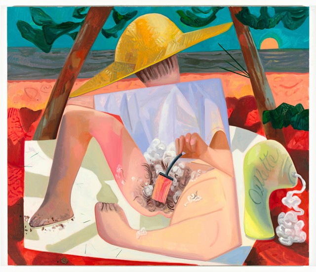 Dana Schutz, ‘Shaving’, 2010, kestnergesellschaft