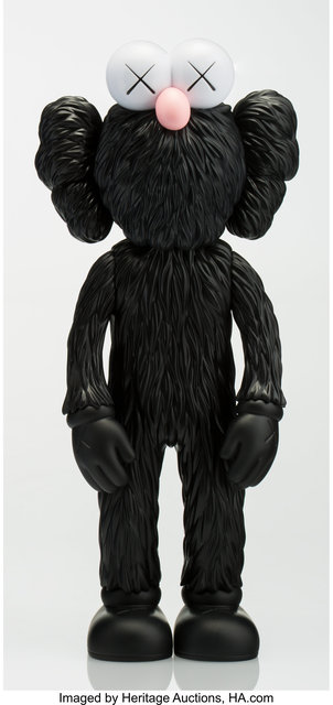 KAWS, ‘BFF (Open Edition) (Black)’, 2017, Heritage Auctions