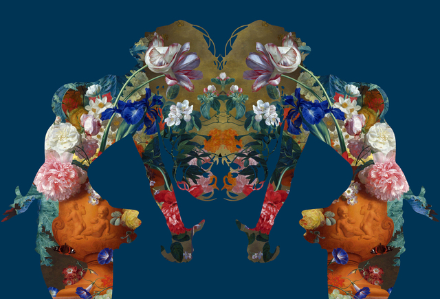 Agent X, ‘Mater Natura (Dark Blue)’, 2018, Gitana Rosa Gallery