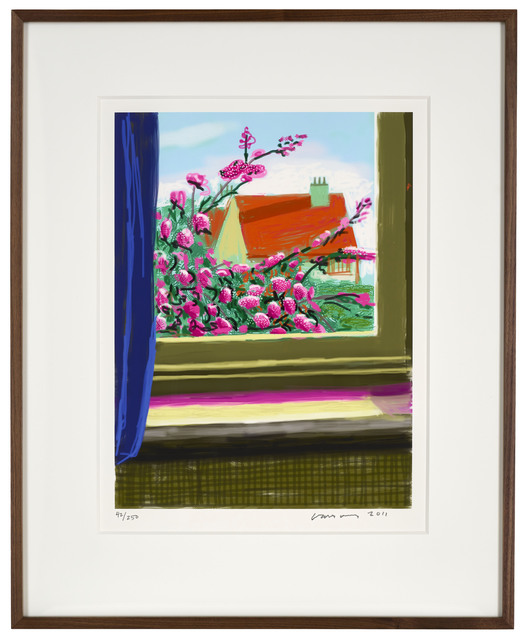 David Hockney, ‘17th April 2011 "No. 778"’, 2011, Print, Eight-colour inkjet iPad print on cotton archive paper, DELAHUNTY