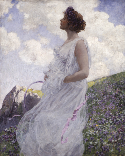 George Hitchcock, ‘Calypso’, 1913, Painting, Oil on canvas, Indianapolis Museum of Art at Newfields