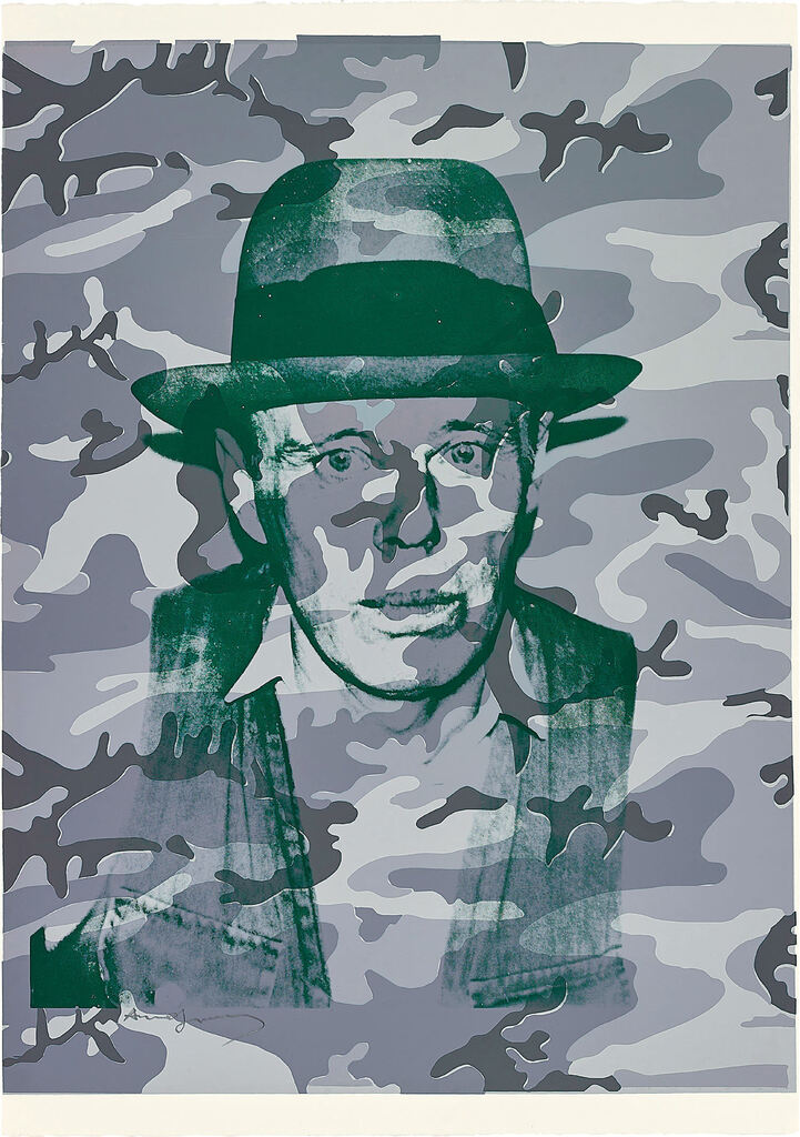 Andy Warhol - Joseph Beuys in Memoriam, from For Joseph Beuys