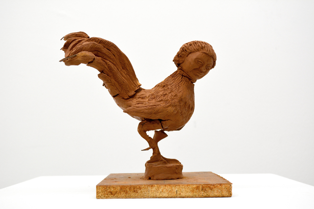 Huang Yong Ping 黄永砯, ‘Maquette for the 1999 Venice Biennale, Pavilion of France, One Man Nine Animals, Figure 4’, 1999, Ethan Cohen New York