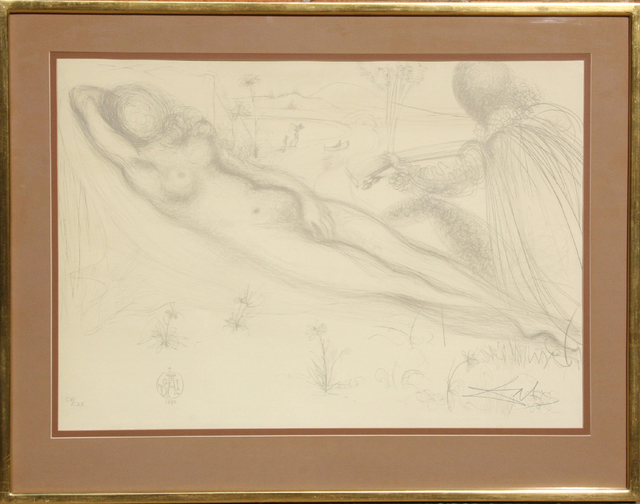 Salvador Dalí, ‘Nu a la Guittarre (Serenade)’, 1970, RoGallery