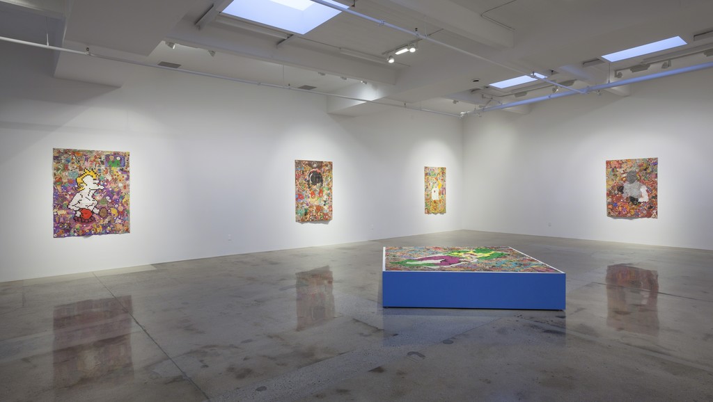 Camilo Restrepo, Tight Rope, Installation view, Steve Turner, September 2015 Camilo Restrepo, Tight Rope, Installation view, Steve Turner, September 2015