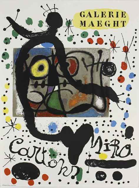 Joan Miró, ‘Miro Cartons at Galerie Maeght’, 1965, Leviton Fine Art