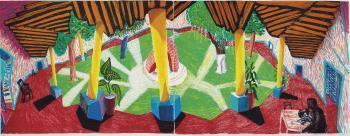David Hockney - Hotel Acatlan: Two Weeks Later, from Moving Focus